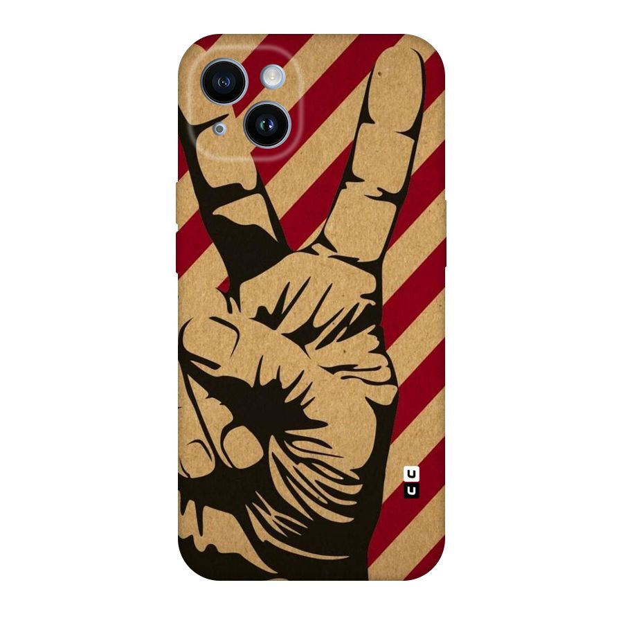 Peace Stripes Original Polycarbonate Back Case for iPhone 14
