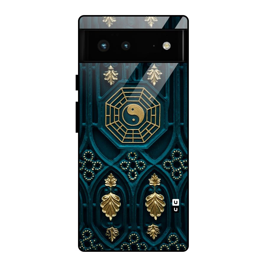 Peace Web Design Glass Back Case for Google Pixel 6