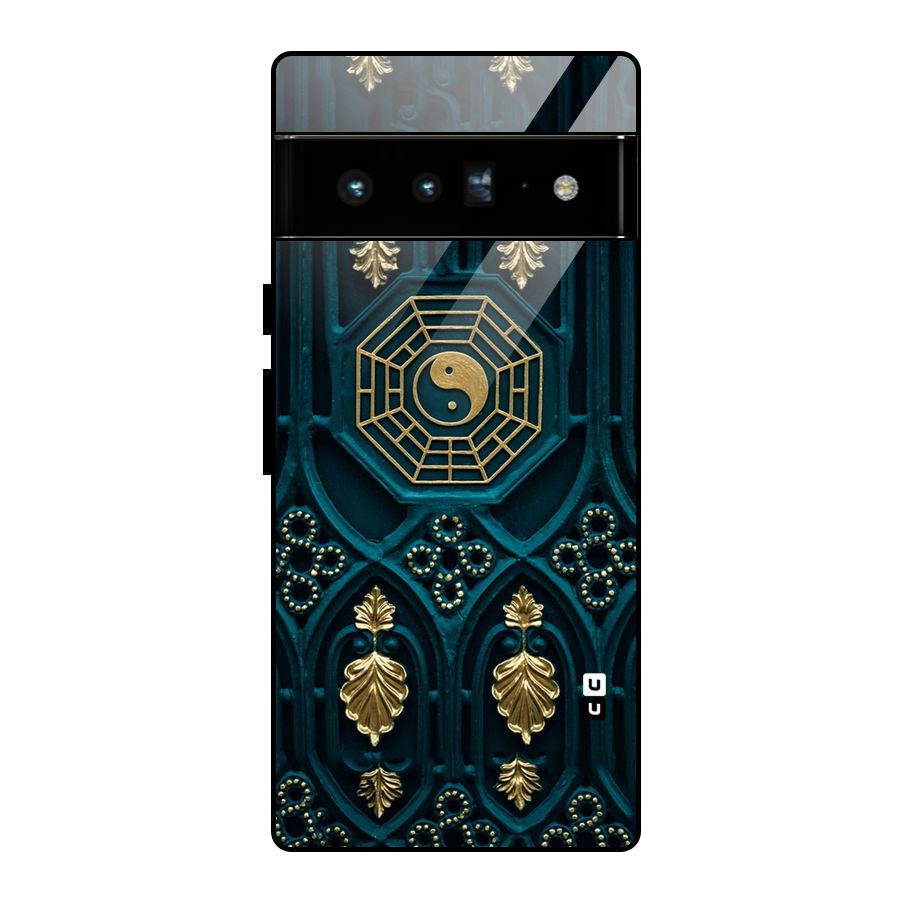 Peace Web Design Glass Back Case for Google Pixel 6 Pro