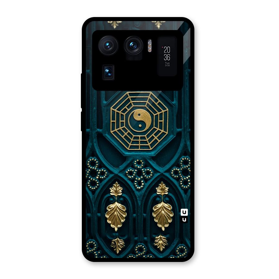 Peace Web Design Glass Back Case for Mi 11 Ultra