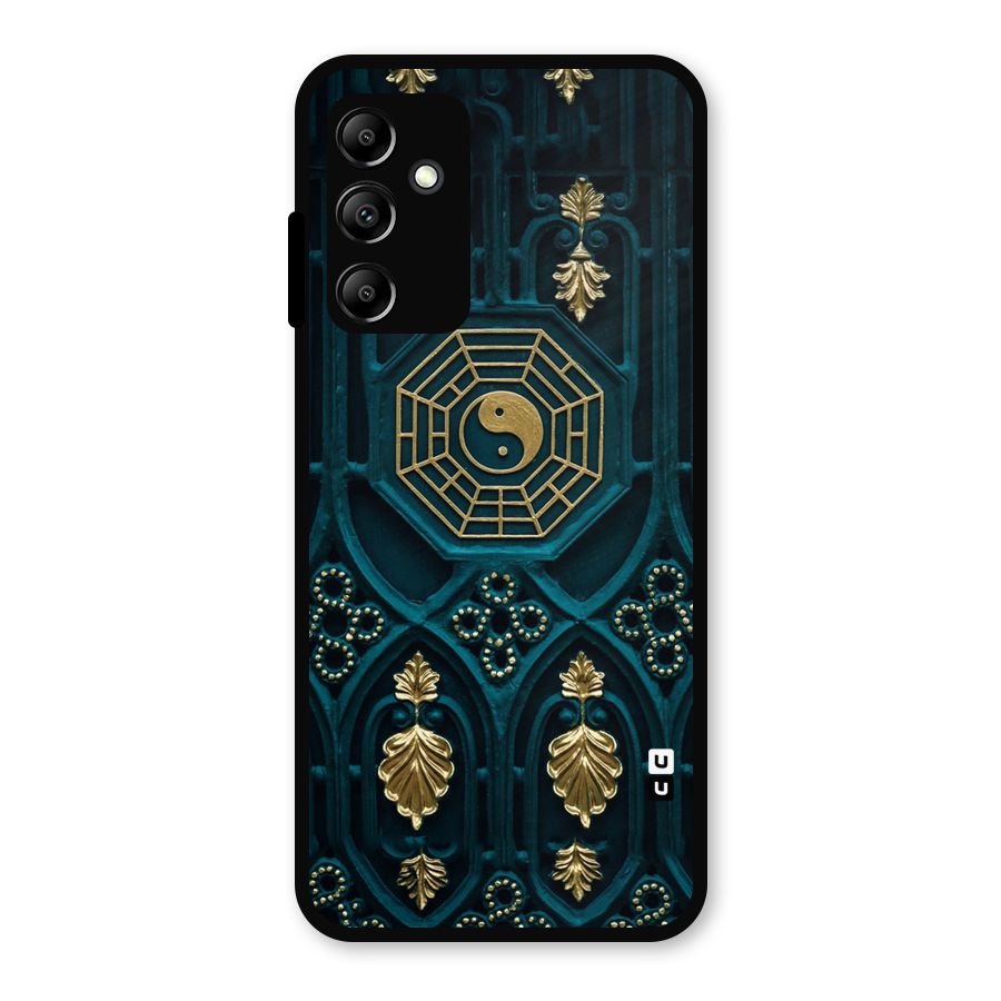 Peace Web Design Metal Back Case for Galaxy A14 5G