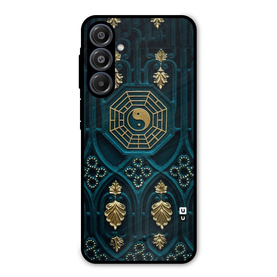 Peace Web Design Metal Back Case for Galaxy A16 5G