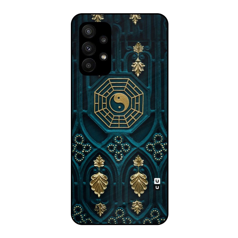 Peace Web Design Metal Back Case for Galaxy A23