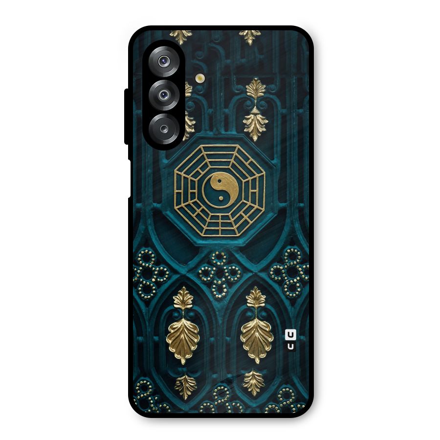 Peace Web Design Metal Back Case for Galaxy A26