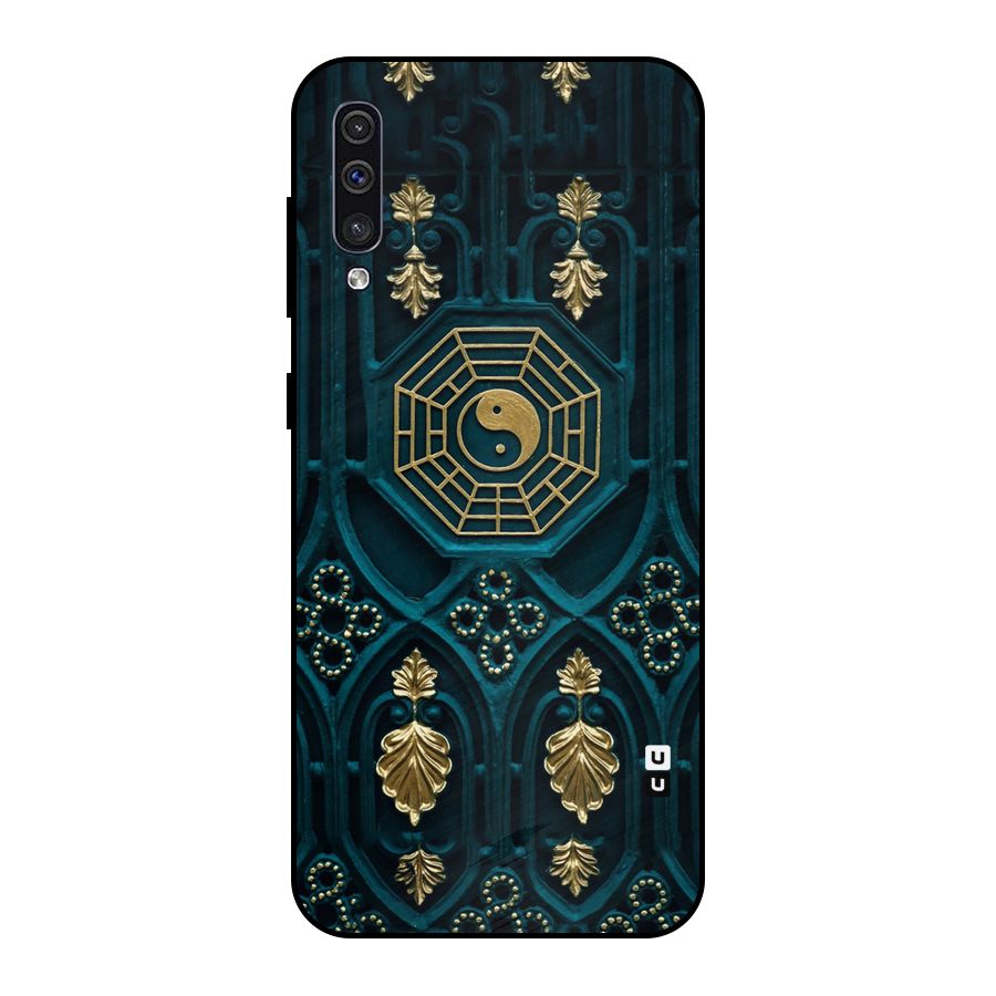 Peace Web Design Metal Back Case for Galaxy A30s