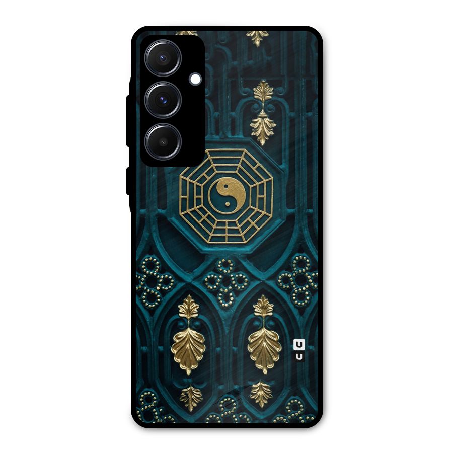 Peace Web Design Metal Back Case for Galaxy A55
