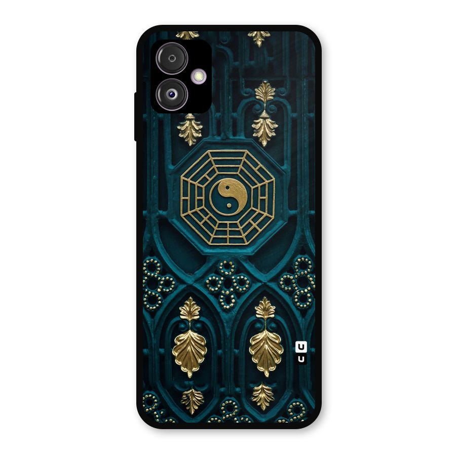 Peace Web Design Metal Back Case for Galaxy F14