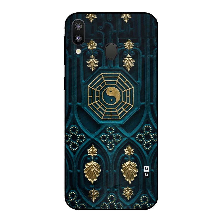 Peace Web Design Metal Back Case for Galaxy M20
