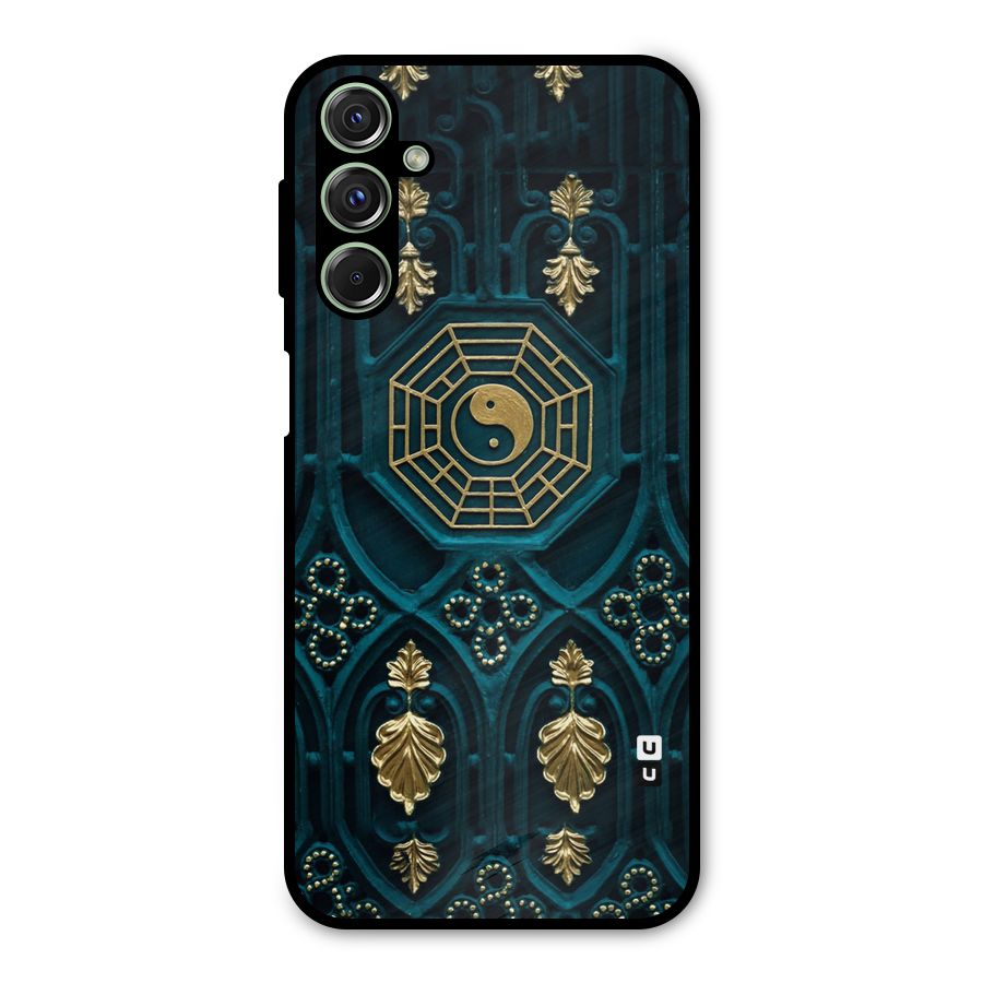 Peace Web Design Metal Back Case for Galaxy M34