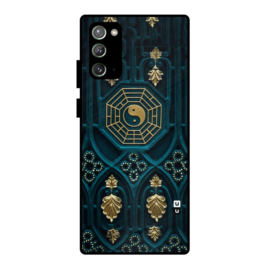 Peace Web Design Metal Back Case for Galaxy Note 20