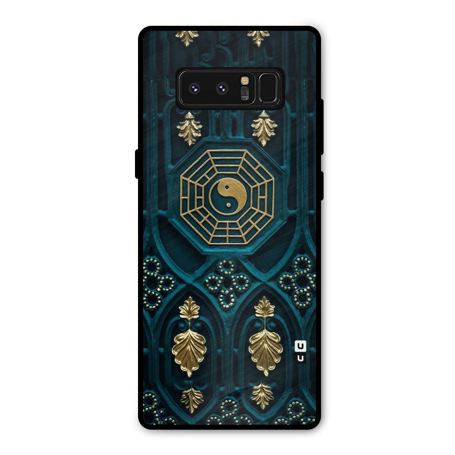Peace Web Design Metal Back Case for Galaxy Note 8