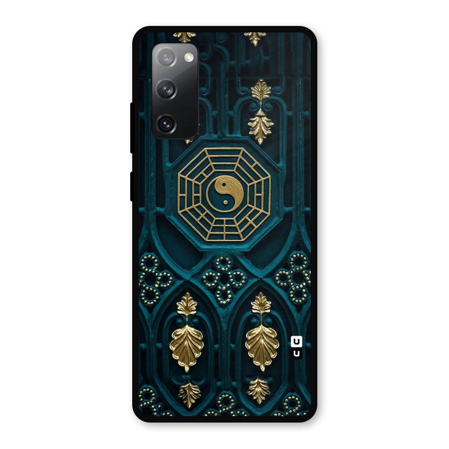 Peace Web Design Metal Back Case for Galaxy S20 FE 5G