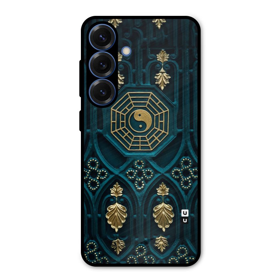 Peace Web Design Metal Back Case for Galaxy S25