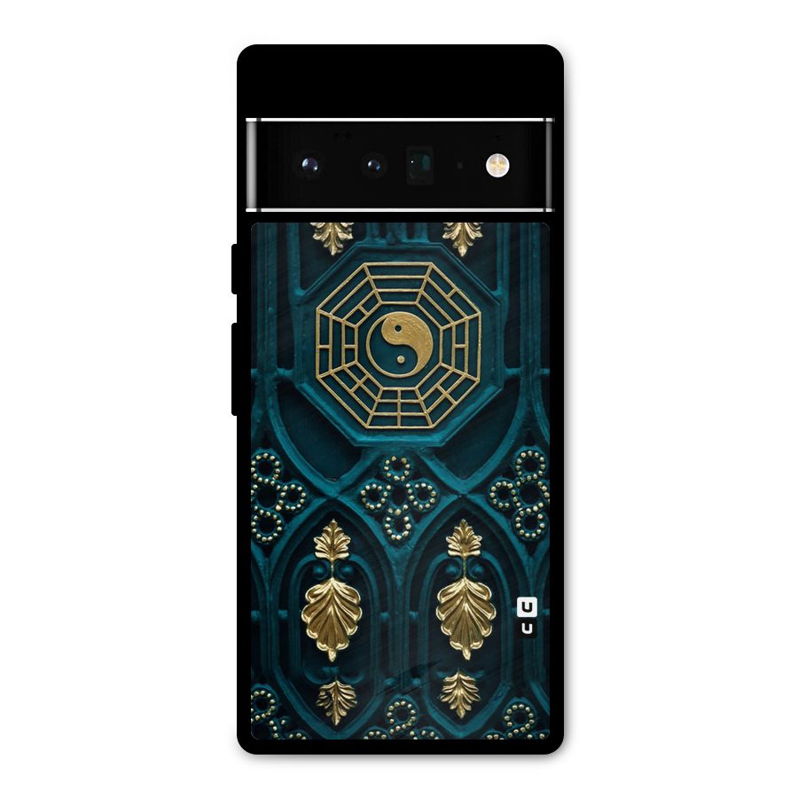 Peace Web Design Metal Back Case for Google Pixel 6 Pro