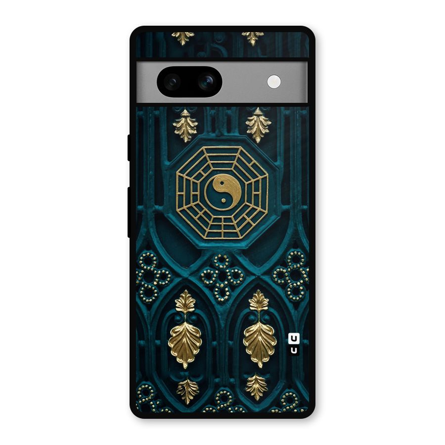 Peace Web Design Metal Back Case for Google Pixel 7a