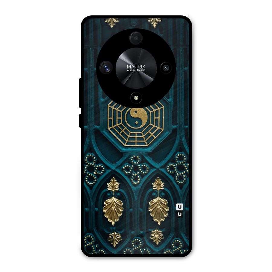 Peace Web Design Metal Back Case for Honor X9b