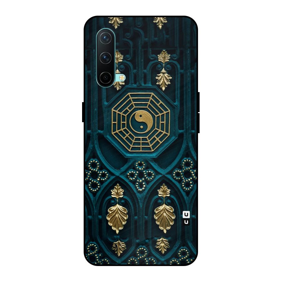 Peace Web Design Metal Back Case for OnePlus Nord CE 5G
