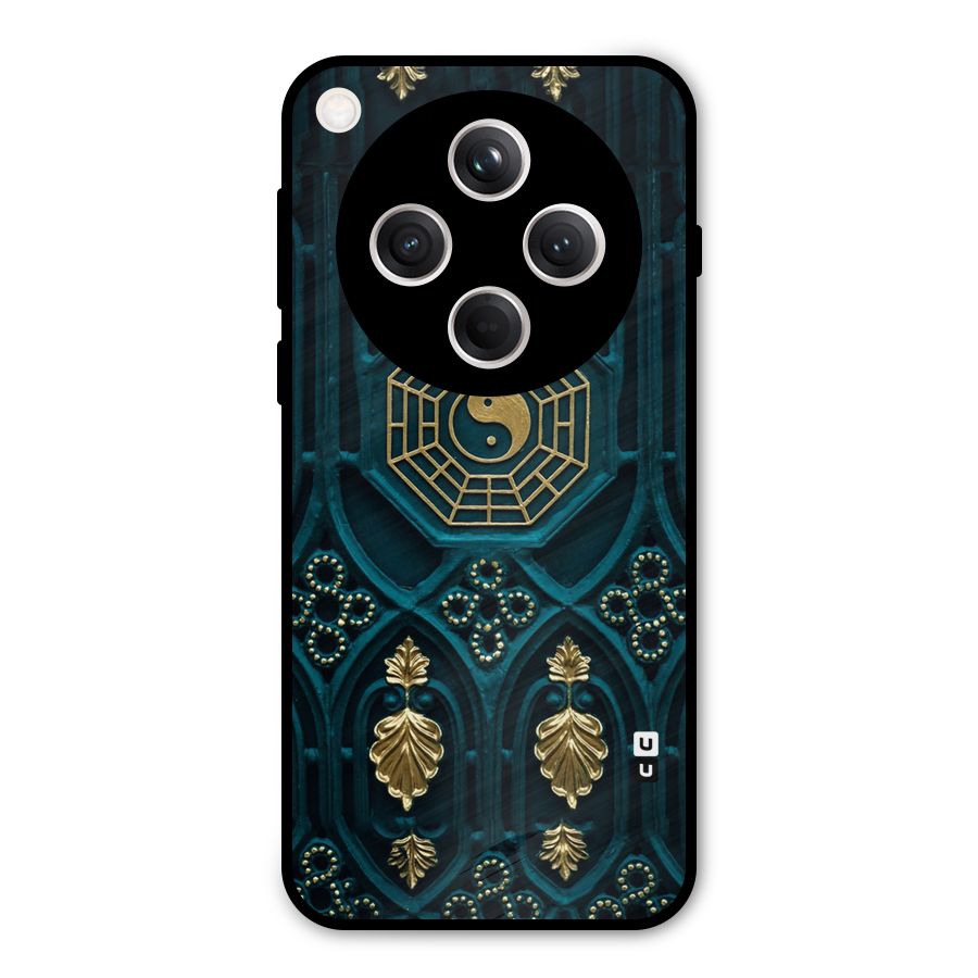 Peace Web Design Metal Back Case for Oppo Find X8
