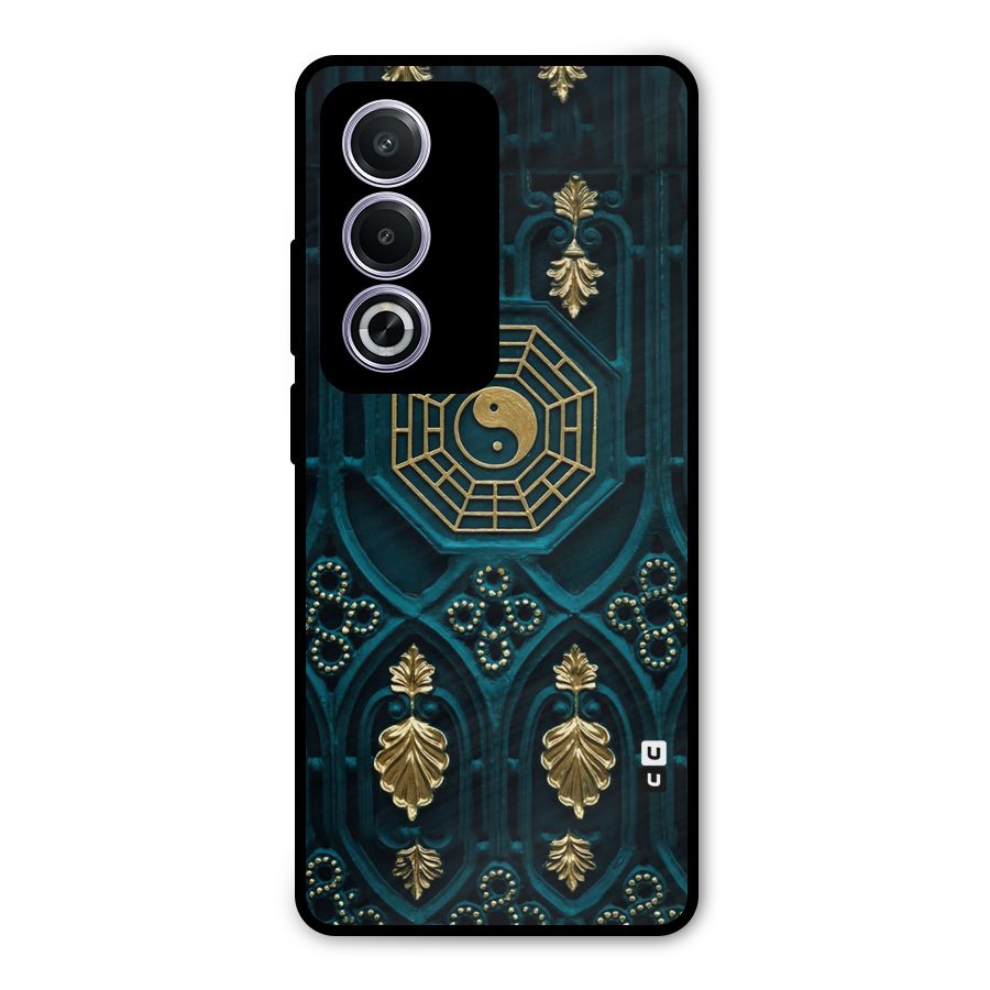 Peace Web Design Metal Back Case for Oppo K12x