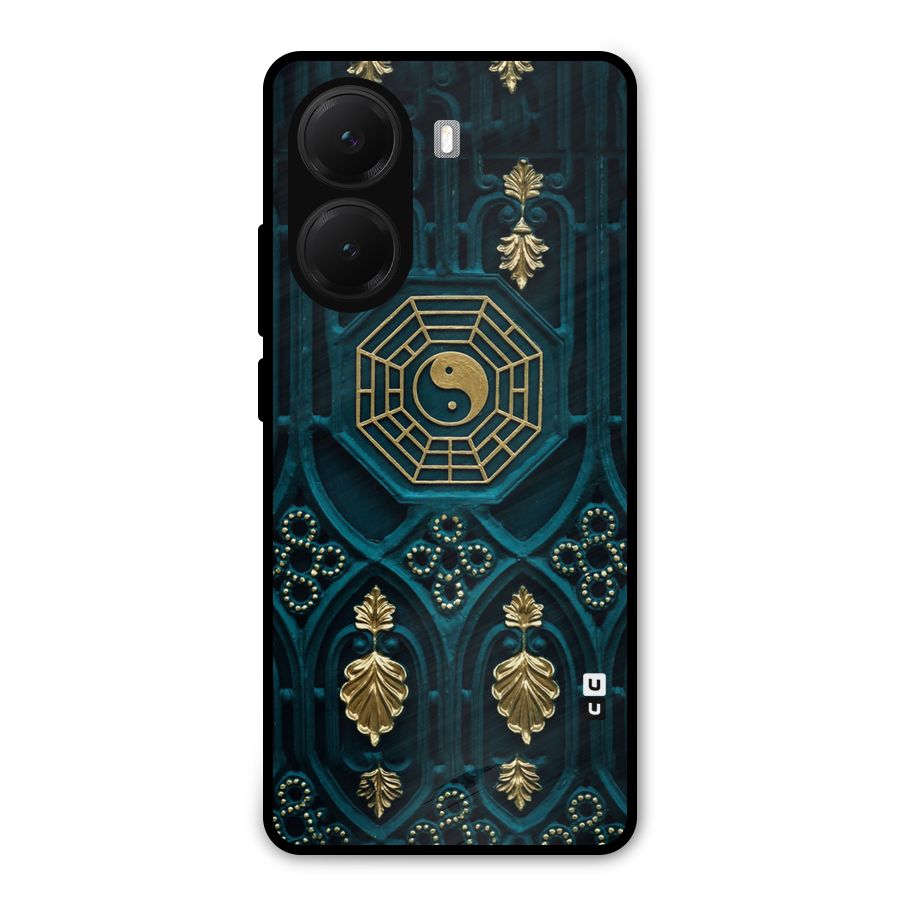 Peace Web Design Metal Back Case for Poco X7 Pro