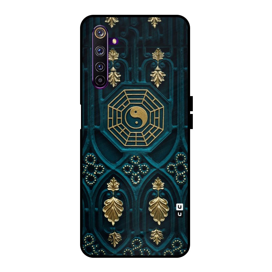 Peace Web Design Metal Back Case for Realme 6 Pro