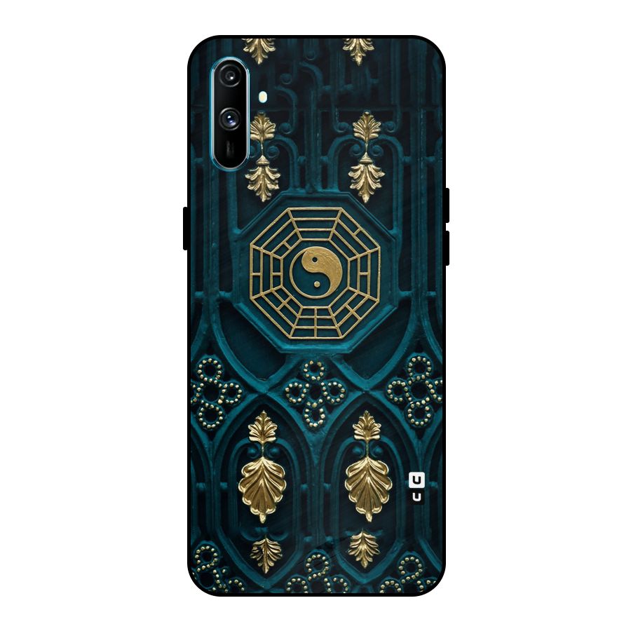 Peace Web Design Metal Back Case for Realme C3