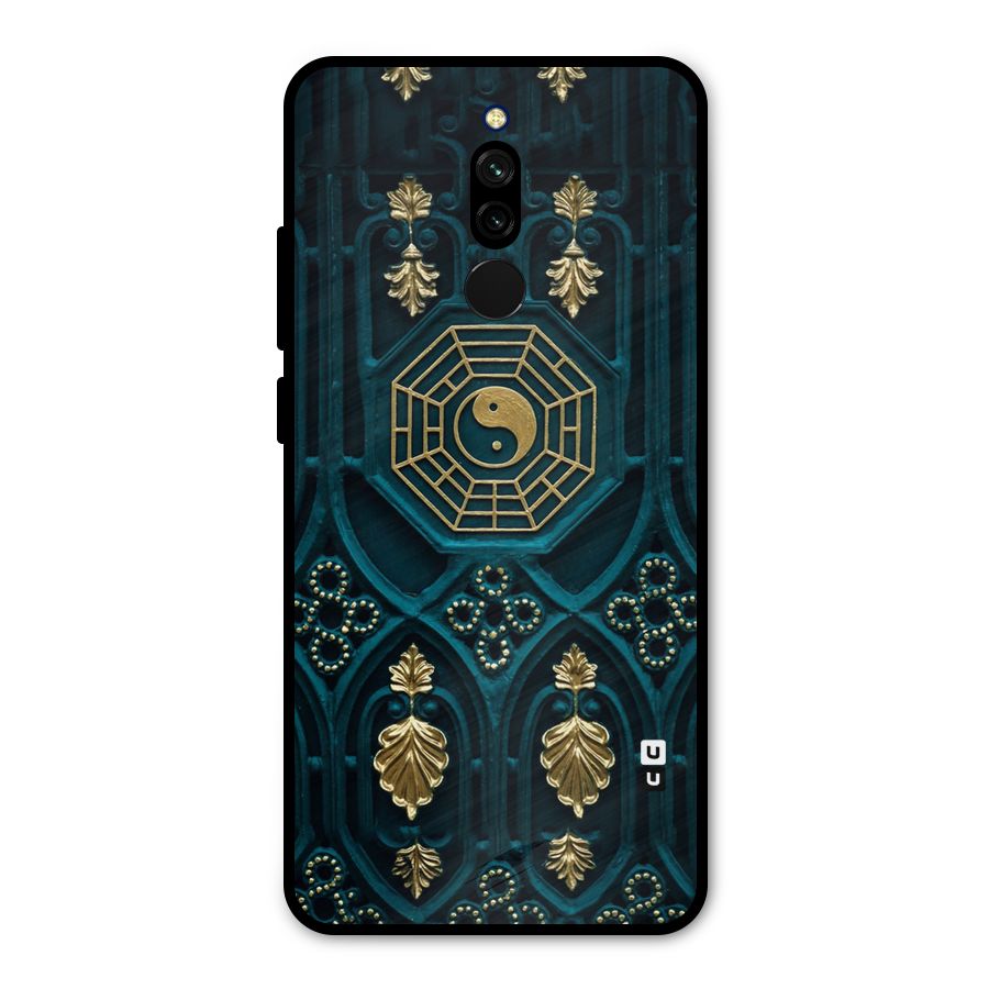 Peace Web Design Metal Back Case for Redmi 8