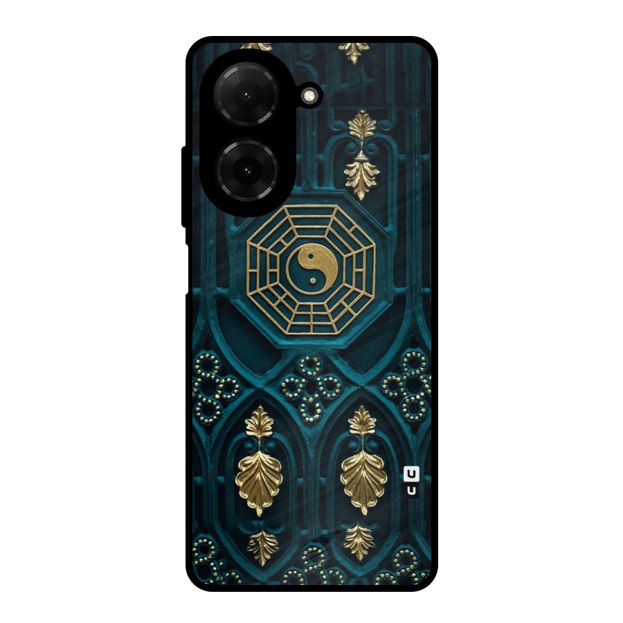 Peace Web Design Metal Back Case for Redmi A5 4G
