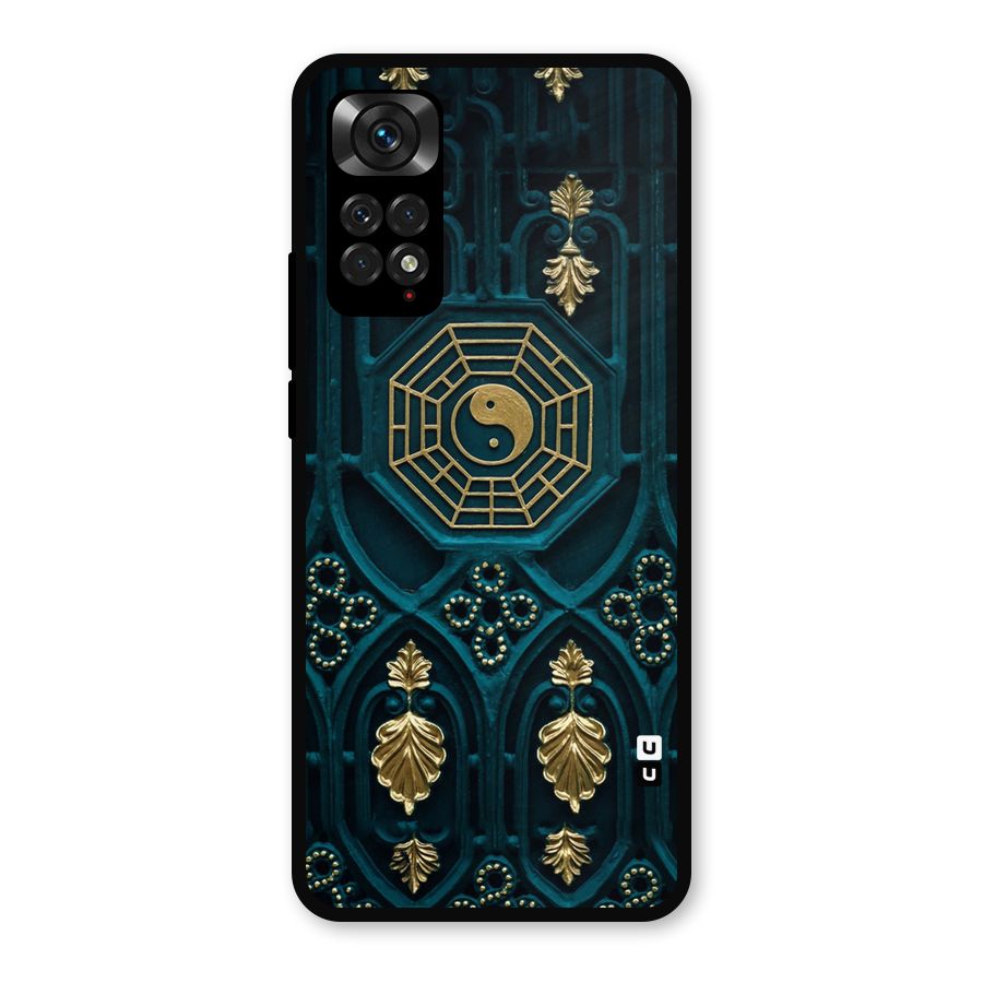 Peace Web Design Metal Back Case for Redmi Note 11s