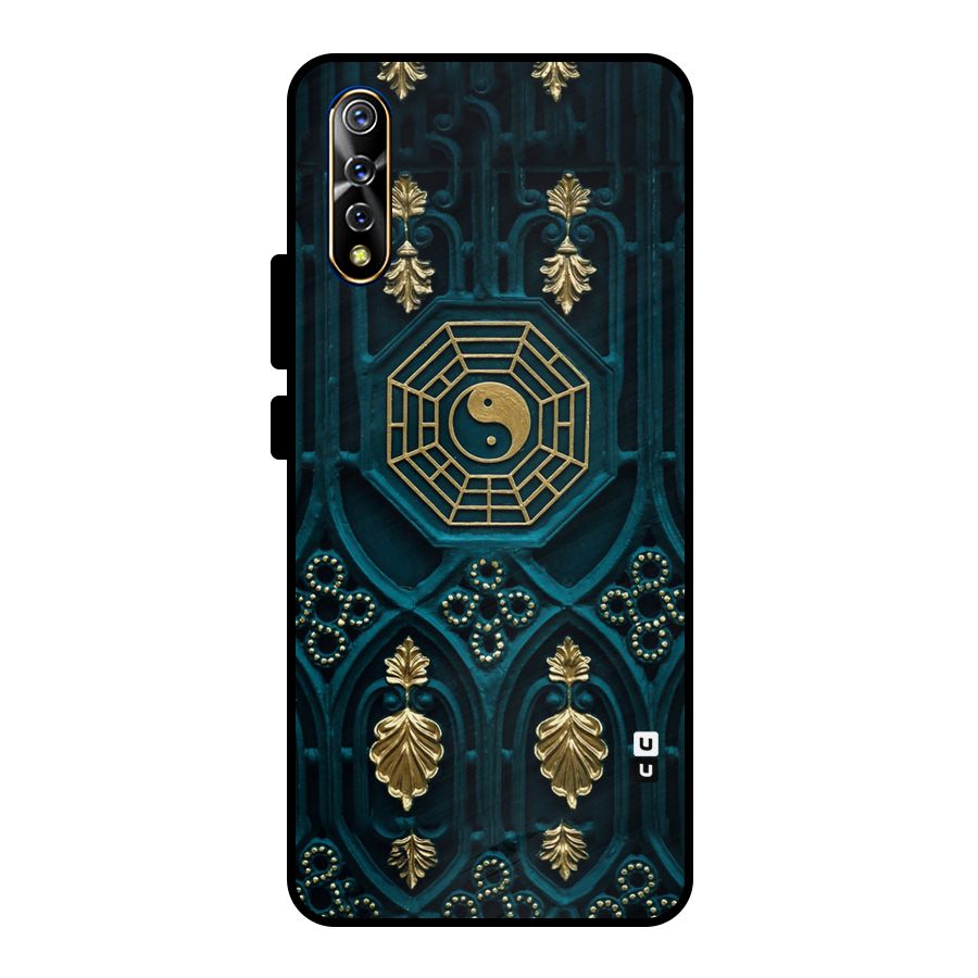 Peace Web Design Metal Back Case for Vivo S1
