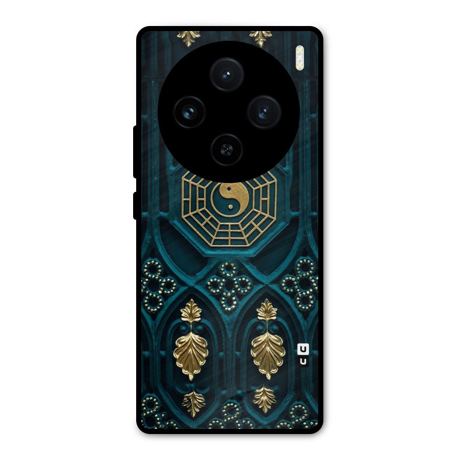 Peace Web Design Metal Back Case for Vivo X100