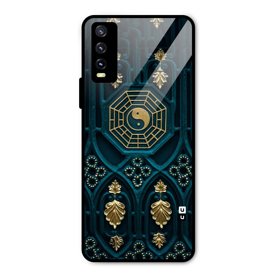 Peace Web Design Metal Back Case for Vivo Y20
