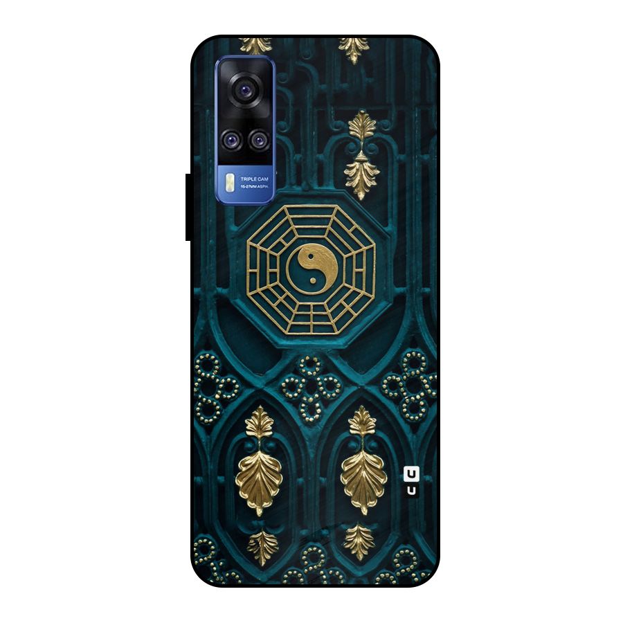 Peace Web Design Metal Back Case for Vivo Y51
