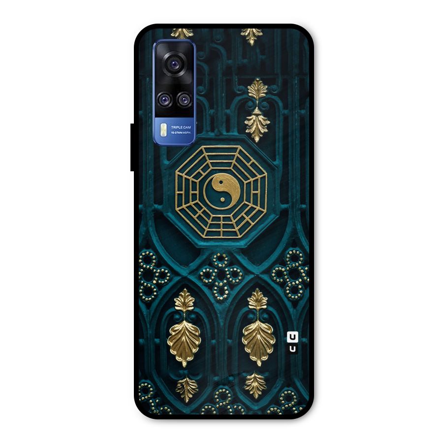 Peace Web Design Metal Back Case for Vivo Y51A
