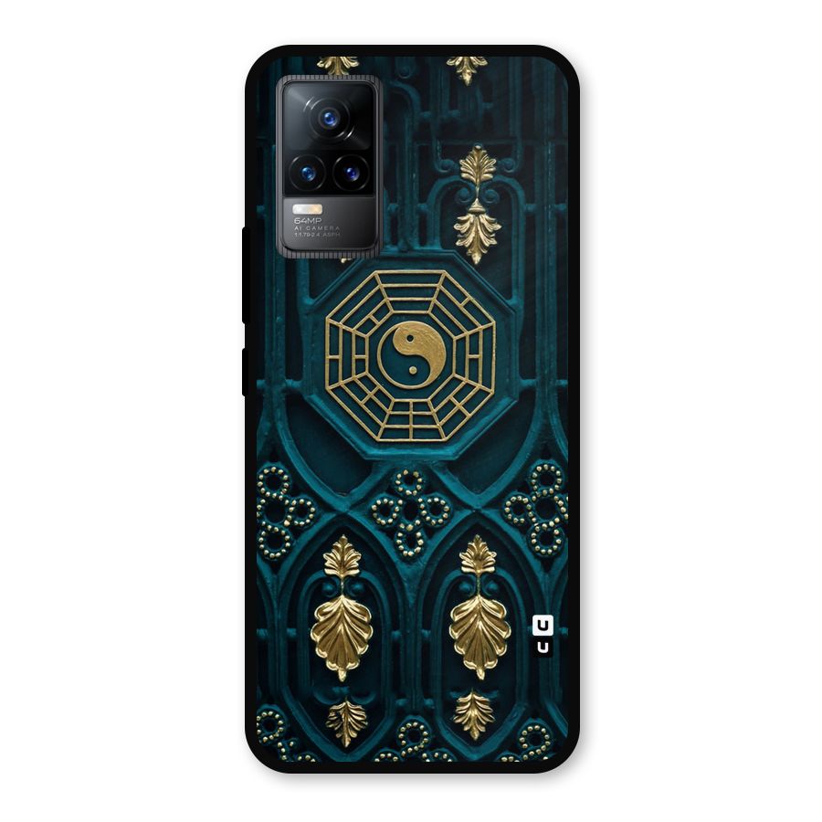 Peace Web Design Metal Back Case for Vivo Y73