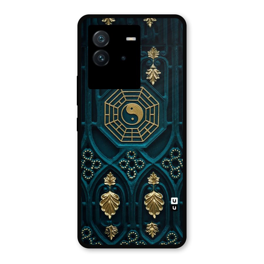 Peace Web Design Metal Back Case for iQOO Neo 6 5G