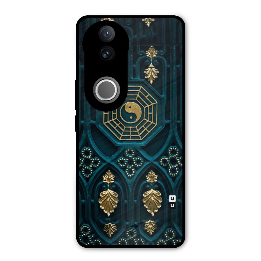 Peace Web Design Metal Back Case for iQOO Z10R