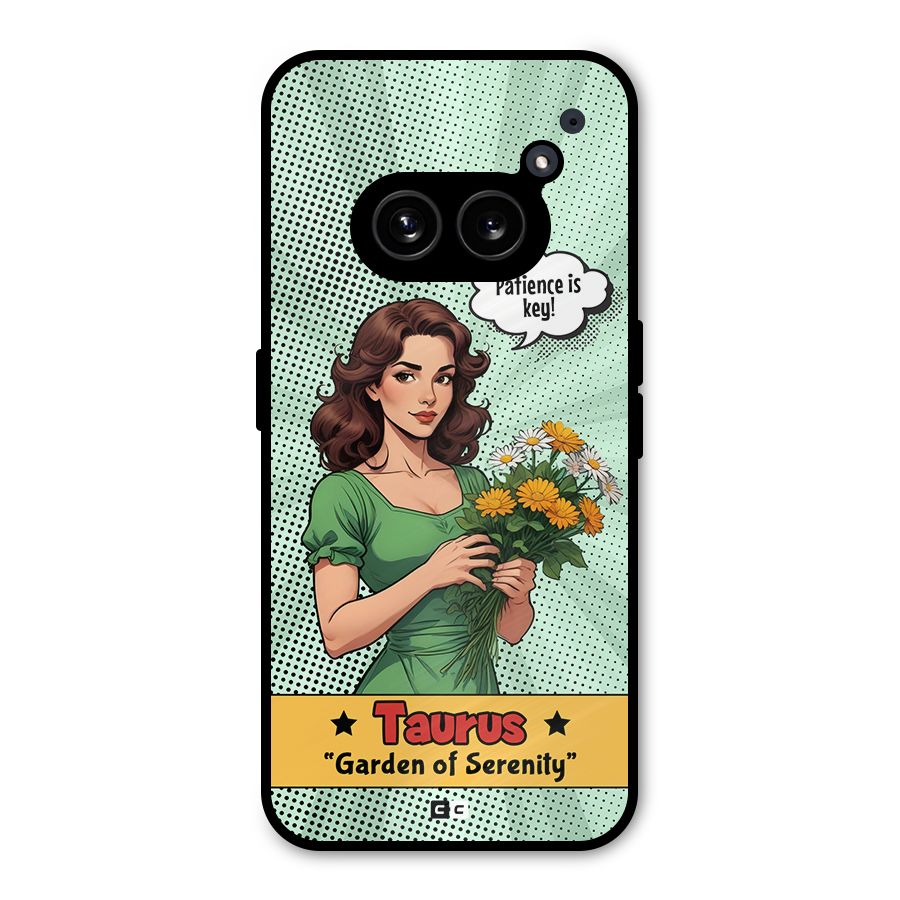 Peaceful Taurus Metal Back Case for Nothing Phone 2a Plus