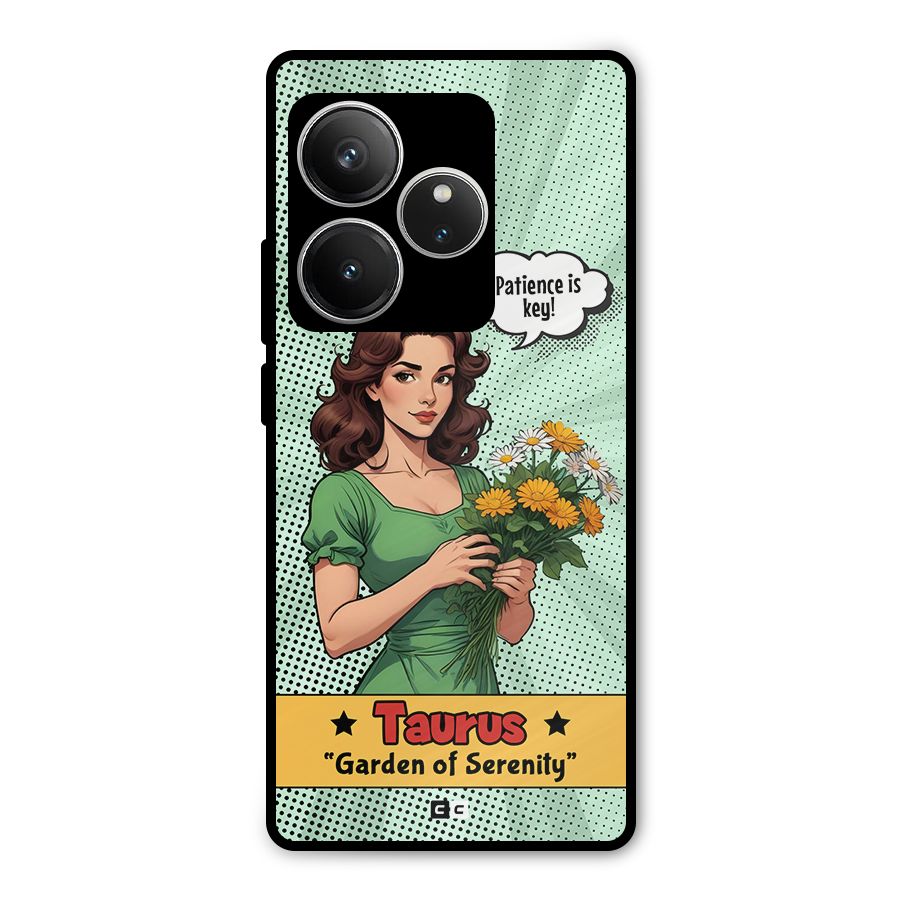 Peaceful Taurus Metal Back Case for Realme GT 6
