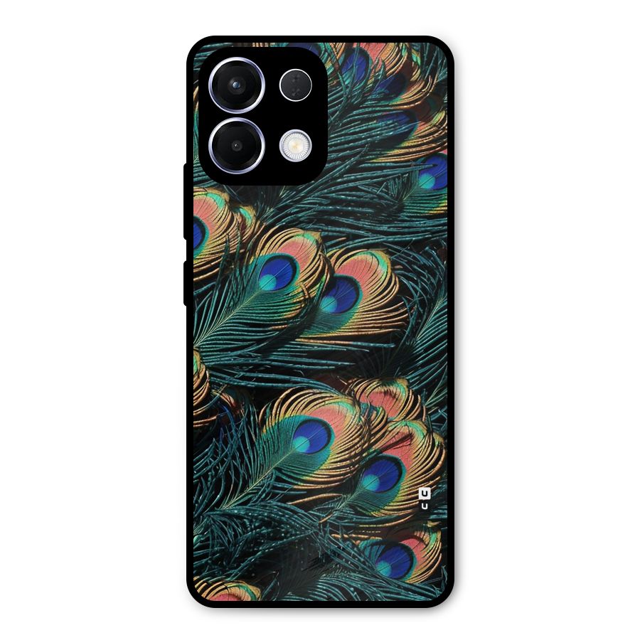 Peacock Feather Art Metal Back Case for Oppo K13