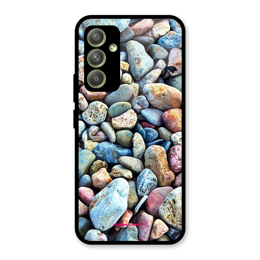 Pebbles Glass Back Case for Galaxy A54