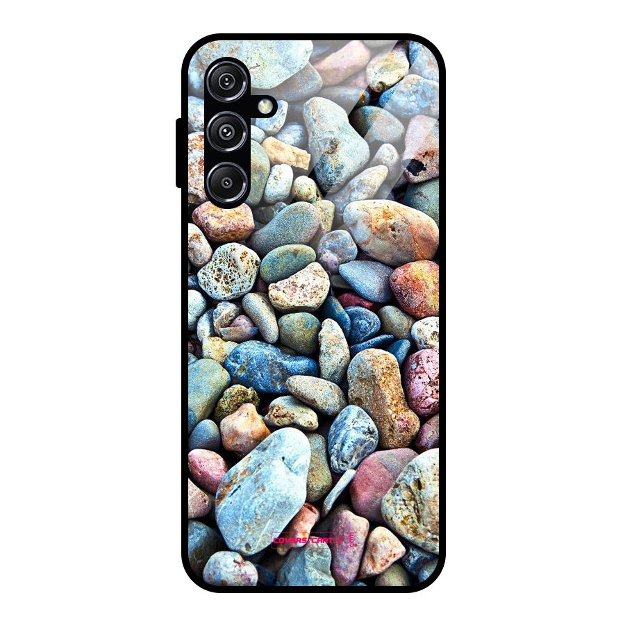 Pebbles Glass Back Case for Galaxy M34 5G