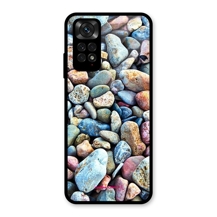 Pebbles Glass Back Case for Redmi Note 11S
