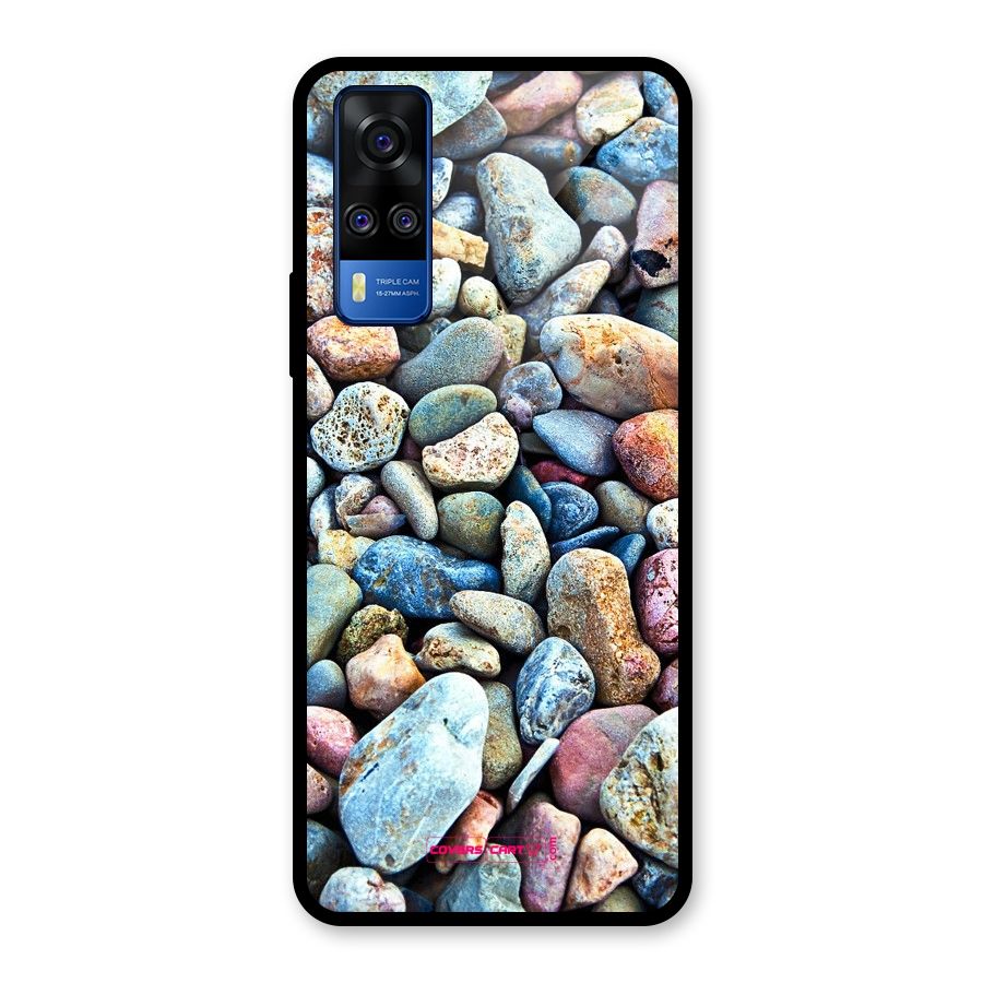 Pebbles Glass Back Case for Vivo Y31