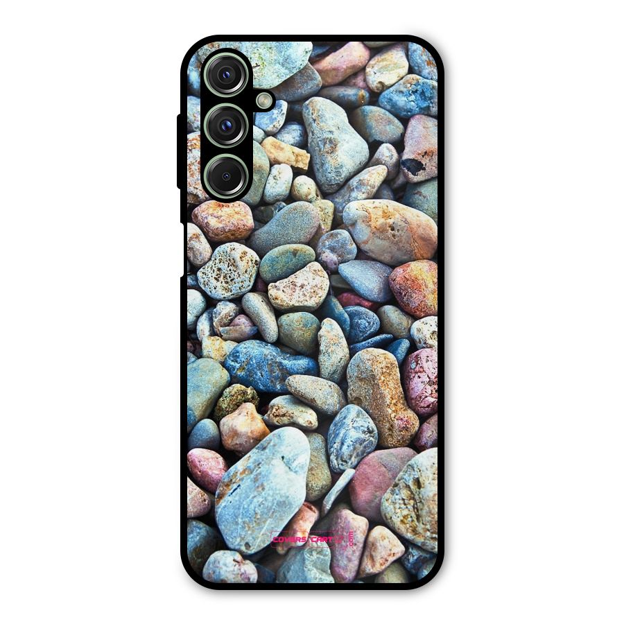 Pebbles Metal Back Case for Galaxy F34