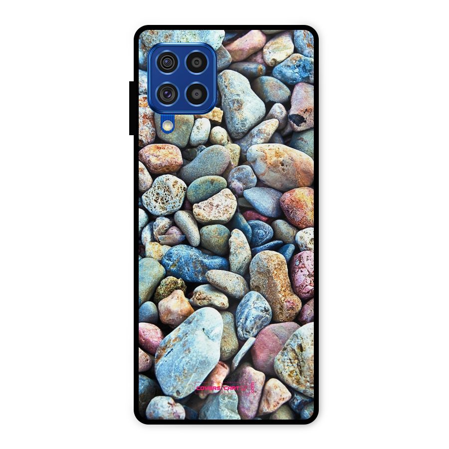 Pebbles Metal Back Case for Galaxy F62