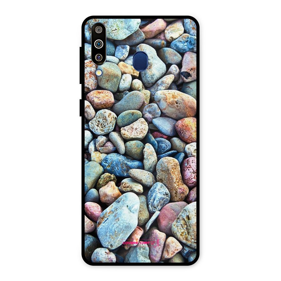 Pebbles Metal Back Case for Galaxy M30