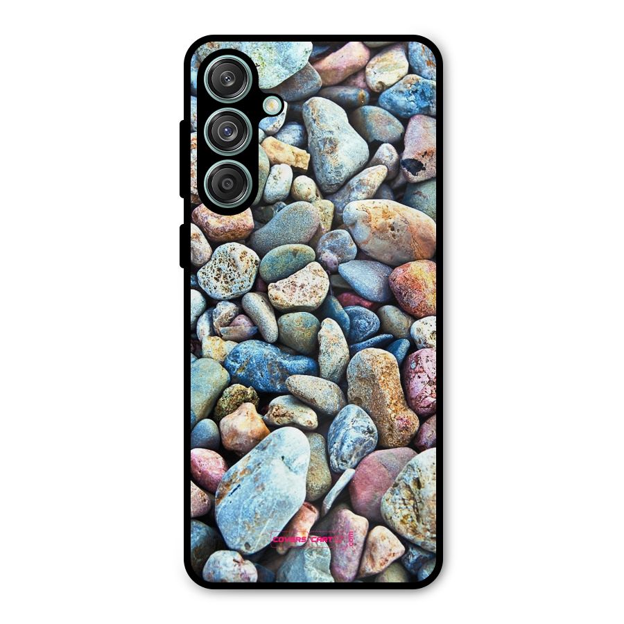 Pebbles Metal Back Case for Galaxy M55 5G
