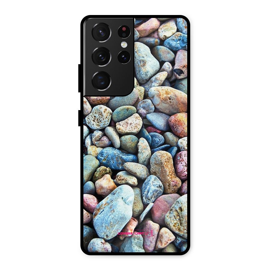 Pebbles Metal Back Case for Galaxy S21 Ultra 5G