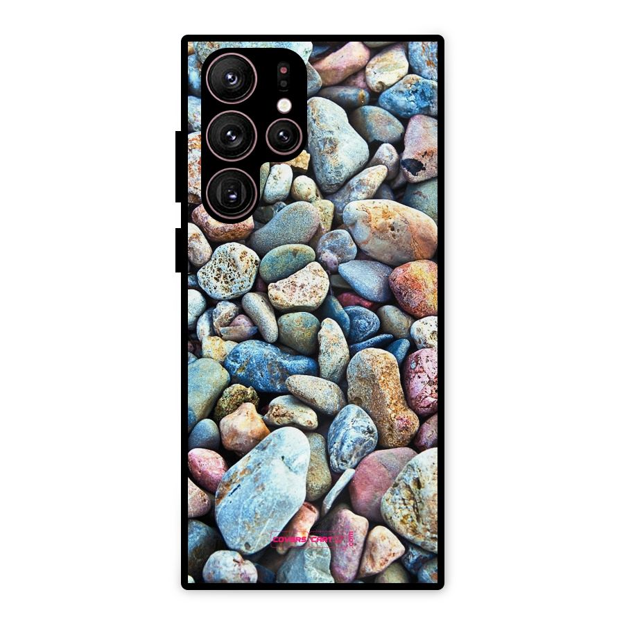 Pebbles Metal Back Case for Galaxy S22 Ultra 5G